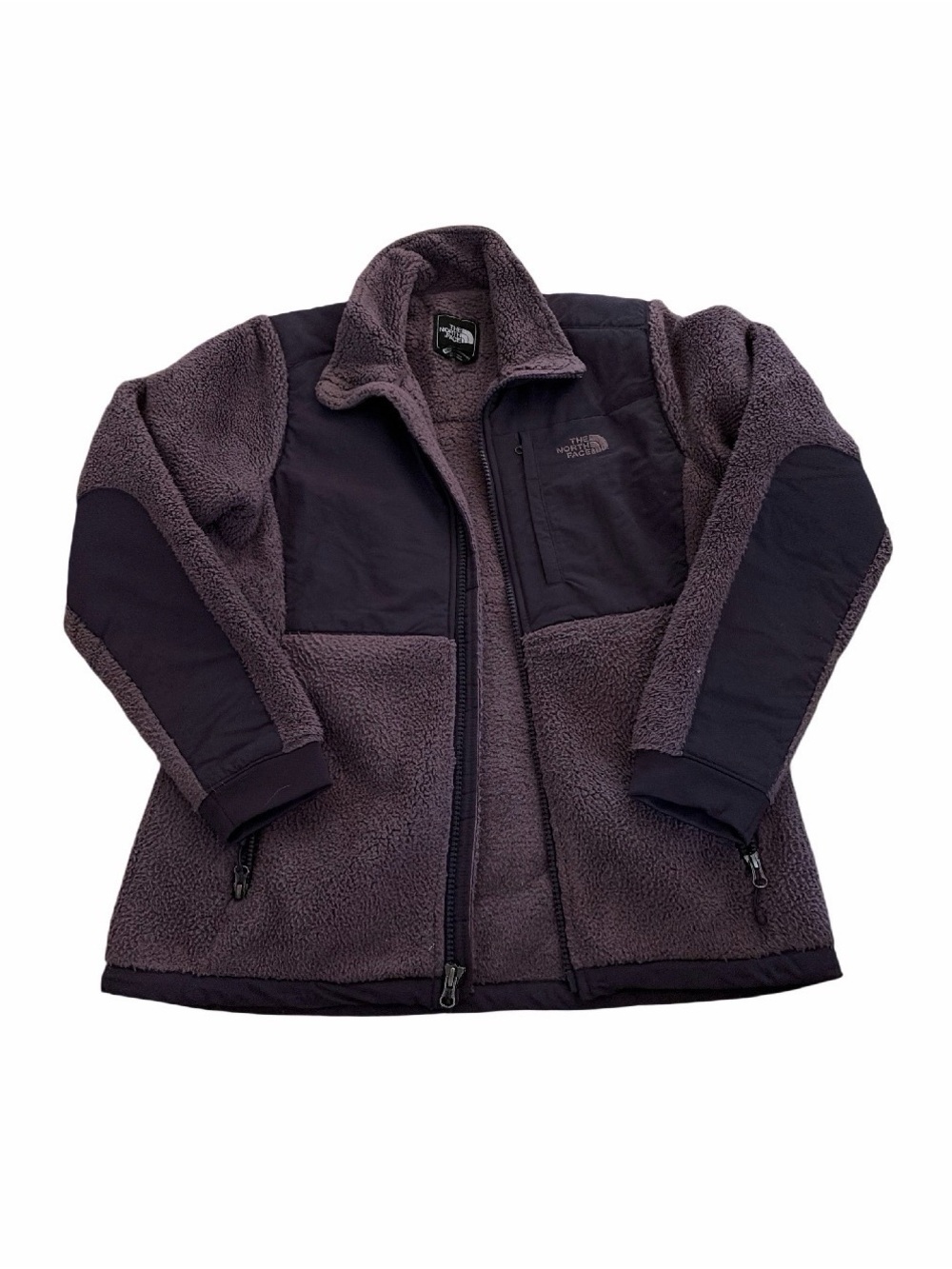 The North Face Purple Sherpa Fleece Denali Jacket